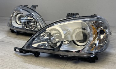 Передние фары Mercedes W163 2001-2005 фото