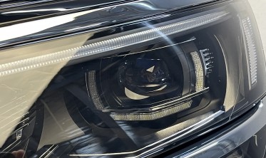 Тюнінг фари передні VW Tiguan MK2 2015-2020 чорна оптика full led фото