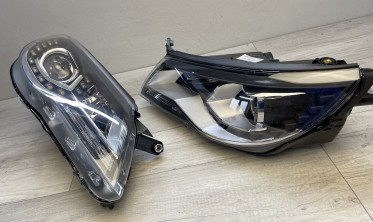 Фари передні з лінзою VW Tiguan MK1 2007-2011 тюнінг оптика з діодами фото