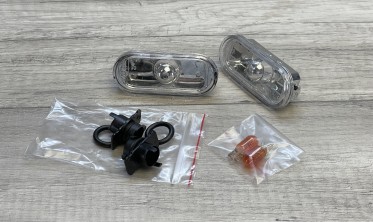 Хром повороты боковые VW Golf, Bora, Passat B5, Polo, Seat Ibiza, Cordoba фото
