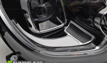 Тюнинг фары передние Mini Cooper R60 R61 2010-2016 черная оптика full led фото