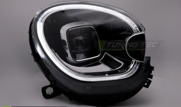Тюнинг фары передние Mini Cooper R60 R61 2010-2016 черная оптика full led фото