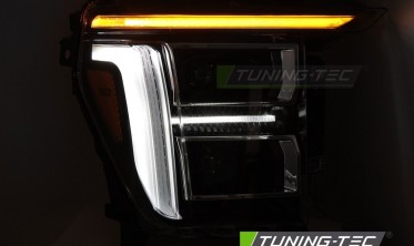 Диодные фары передние Ford F150 MK14 2020-2023 тюнинг оптика full led фото