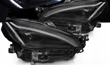 Диодные фары передние Toyota GR86 тюнинг оптика черная фото