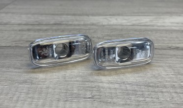 Повторювачі поворотів бічні AUDI A2, A3, A4, A6, A8, TT хром фото