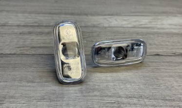 Повторители поворотов боковые AUDI A2, A3, A4, A6, A8, TT хром фото