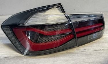Задні ліхтарі тоновані (стопи тюнінг) BMW 3 sedan F30, F30 LCI фото
