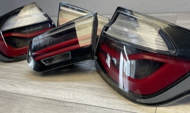 Задні ліхтарі тоновані (стопи тюнінг) BMW 3 sedan F30, F30 LCI фото