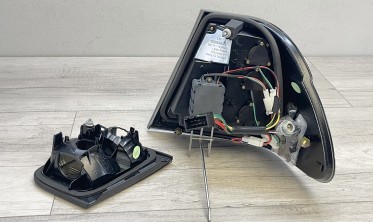 Задні ліхтарі BMW 3 E46 LCI sedan 2001-2005 стопи led bar smoke фото