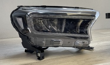 Передние фары full led Ford Ranger 2016-2022 черная тюнинг оптика фото