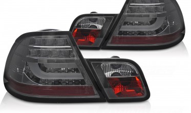 Led фонари задние BMW 3 E46 купе рестайл 2003-2006 темные стопы тюнинг фото
