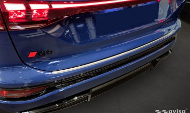 Захисна накладка заднього бампера Audi Q6 e-tron фото