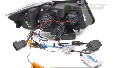Передні фари ксенон BMW 3 E90, E91 LCI 2009-2011 тюнінг оптика під AFS фото
