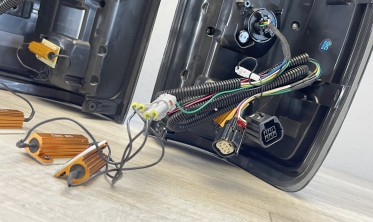 Темные лед фонари задние Ford Ranger 11-18 стопы тюнинговые фото