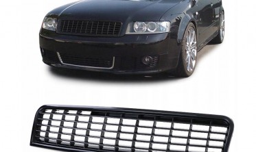Решітка радіатора Audi A4 B6 2000-2004 без значка фото