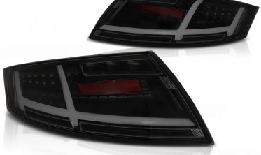 Задние фонари диодные Audi TT MK2 тюнинг стопы black smoke фото