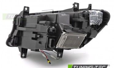 Передние фары Mercedes Sprinter W907 2018-2023 черные full led тюнинг фото