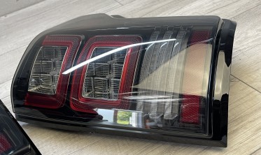 Тоновані лед ліхтарі задні Ford F150 MK13 оптика тюнінгова фото