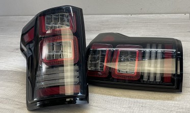 Тоновані лед ліхтарі задні Ford F150 MK13 оптика тюнінгова фото