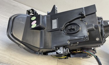 Передние фары под ксенон BMW F32, F33, F36 2013-2017 черная лед тюнинг оптика фото