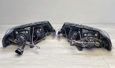 Фары передние с кольцами VW Passat B5 3BG хром фото