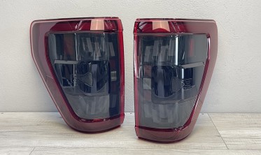 Задние фонари диодные Ford F150 MK14 2020-2023 стопы тюнинг red фото