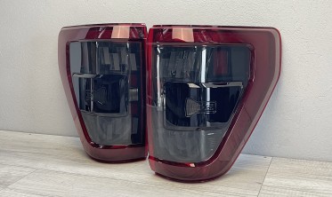 Задние фонари диодные Ford F150 MK14 2020-2023 стопы тюнинг red фото