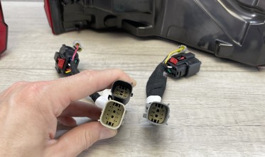 Задние фонари диодные Ford F150 MK14 2020-2023 стопы тюнинг red фото