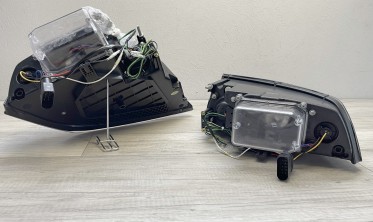 Тюнінгові фари передні Skoda Octavia 2 А5 2004-2008 фото