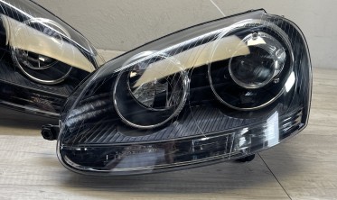 Фари передні VW Golf 5 / Jetta тюнінг оптика  фото