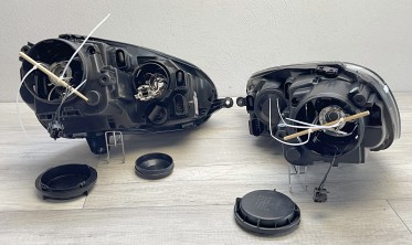 Фари передні VW Golf 5 / Jetta тюнінг оптика  фото