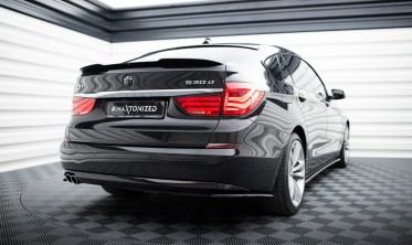 Cap спойлер BMW 5 Gran Turismo F07 черный глянцевый фото
