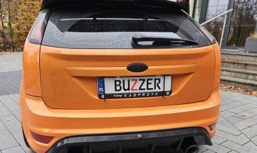 Насадка глушителя черная Buzzer ZZ115XB MW круглая 115 мм с вкладышем фото