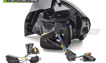 Задние фонари тюнинг VW Polo MK5 6R 2009-2017 темные диодные стопы фото