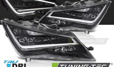 Тюнінг фари передні Seat Leon MK3 5F 2012-2016 оптика full led фото