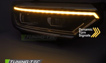 Диодные фары передние VW Passat B8 2014-2019 тюнинг оптика full led фото