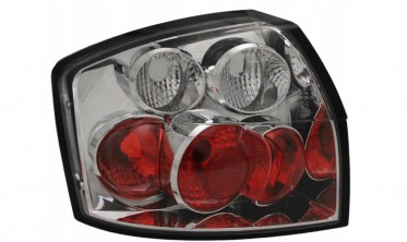 Задние фонари Audi A4 B6 Sedan тюнинг стопы хром фото