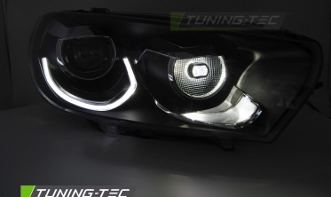 Диодные фары передние VW Scirocco 3 тюнинг оптика full led фото