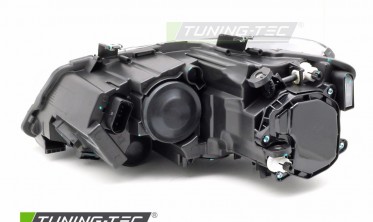 Передние full led фары VW Polo 6R 2009-2017 тюнинг оптика с красной вставкой фото