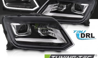 Диодные фары передние VW Amarok 2009-2016 тюнинг оптика фото