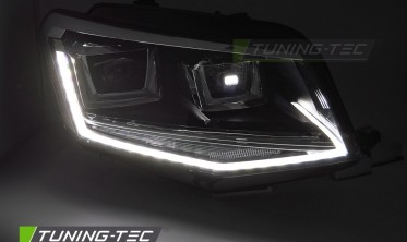 Передние full led фары VW Caddy 2015-2020 тюнинг оптика с динамическими поворотами фото