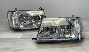 Нові передні фари Depo для Toyota Land Cruiser FJ100 дорестайл фото