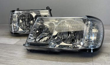 Нові передні фари Depo для Toyota Land Cruiser FJ100 дорестайл фото