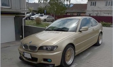 Хром решітка радіатора BMW E46 coupe / cabrio рестайл фото
