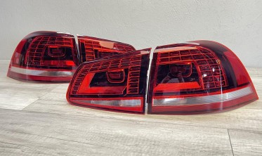 Задні ліхтарі VW Touareg 2014-2018 тюнінг стопи з діодами фото