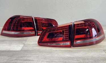 Задние фонари VW Touareg 2014-2018 тюнинг стопы с диодами фото