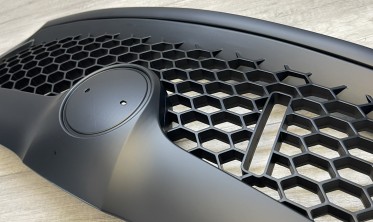 Чорна решітка радіатора Skoda Octavia MK2 2009-2012 спорт стиль RS фото