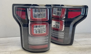 Тюнинговые задние фонари Ford F150 MK13 светодиодные фото