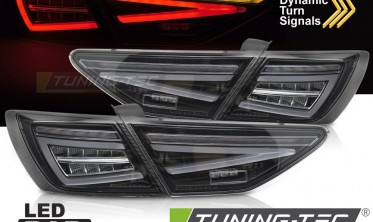 Задние фонари диодные Seat Leon MK3 5F HB 2012-2020 тюнинг стопы black фото