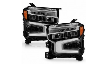 Фары передние диодные Chevrolet Silverado 1500 (2022-2024) фото